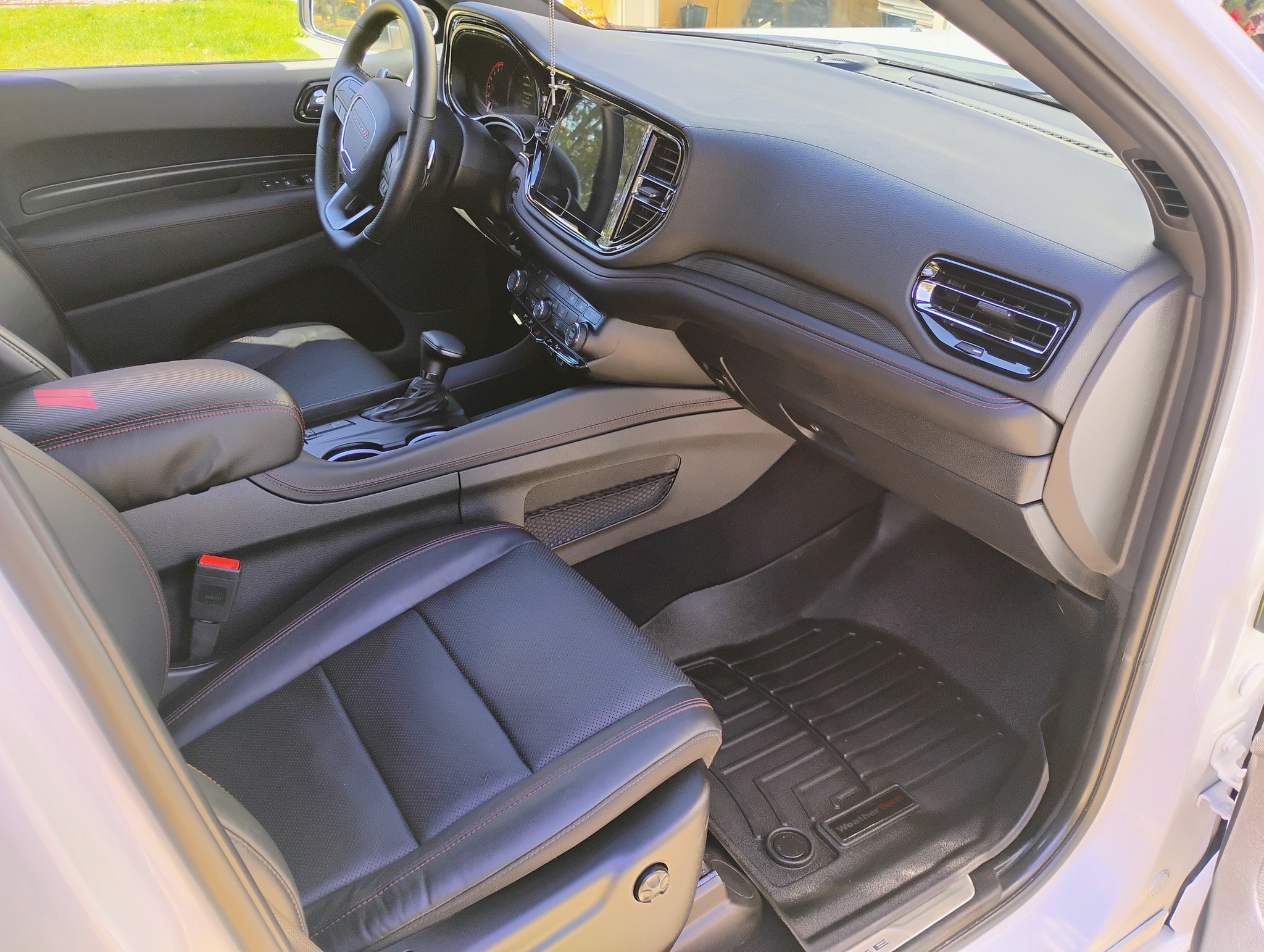 Red sports car with glossy ceramic coating finish