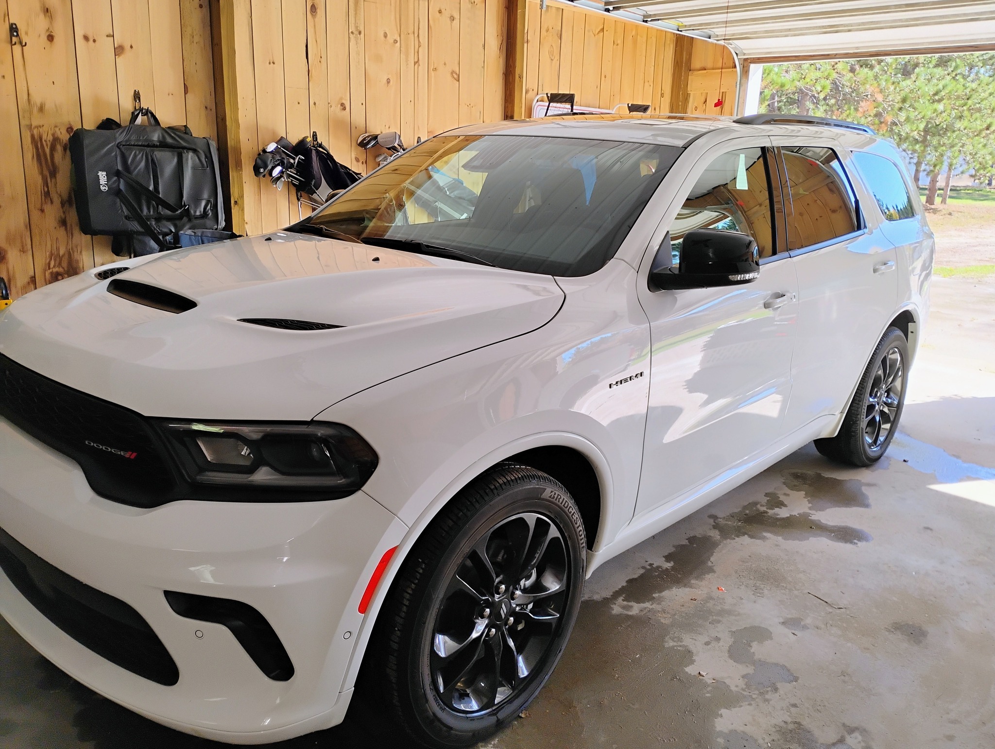 Luxury car interior cleaned and conditioned